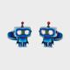 Paul Smith Blue 'Robot' Cufflinks