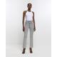 River Island Womens Grey High Waisted Bootcut Jeans