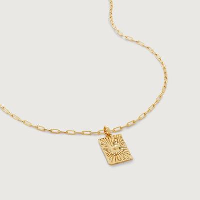 Talisman Heart Mini Paperclip Chain Necklace