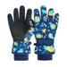ASFGIMUJ Winter Gloves Children Cartoon Print Winter Ski Gloves Thermal Gloves Thermal Cycling Gloves Kids Windproof Gloves Work Gloves