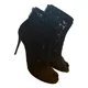 Dolce & Gabbana Glitter open toe boots