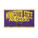 Rico Industries NCAA Minnesota State-Mankato Mavericks Script 3 x 5 Banner Flag Single Sided - Indoor or Outdoor - Home DÃ©cor
