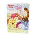 80 Pg Winnie the Pooh Coloring Book & 12ct Colored Pencil- Assorted