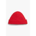 Ribbed beanie - Red