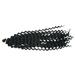 African Dirty Braid Woman Girls Wig Fashion Cool African Pigtail Dirty Braid Hair Accessories (1#)