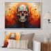Trinx Skull Eternal Rest Geometric I - Modern Wall Art Prints Metal | 30 H x 40 W x 1.5 D in | Wayfair 92B80B6AB8414218A9FE33511A1C7734