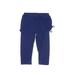 Lands' End Active Pants - Mid/Reg Rise: Blue Activewear - Women's Size Medium