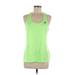 Adidas Active Tank Top: Green Activewear - Women's Size Medium