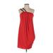 Mark + James by Badgley Mischka Casual Dress: Red Dresses - New - Women's Size 2