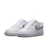 Sneaker NIKE SPORTSWEAR "Court Vision Low Next Nature", Gr. 40, silber (weiß, silber), Synthetik, sportlich, Schuhe
