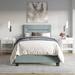 Ebern Designs Emery Bed Upholstered/Linen in Blue | 47.64 H x 42.91 W x 82.68 D in | Wayfair 3C17A0162EB04C30992F5ACC71C1AC18