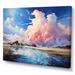 Red Barrel Studio® Sky Infinite Azure Sky II - Print Canvas, Cotton | 12 H x 20 W x 1 D in | Wayfair C15C36592A1D475ABB1789884731C67A