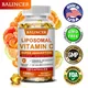 Capsules liposomales de vitamine C bio supplément antioxydant soutien et promotion de la santé