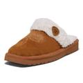 Women's Jackie Square Toe Slipper Shoes in Chestnut, B Medium Width, Size 4.5, by Ariat