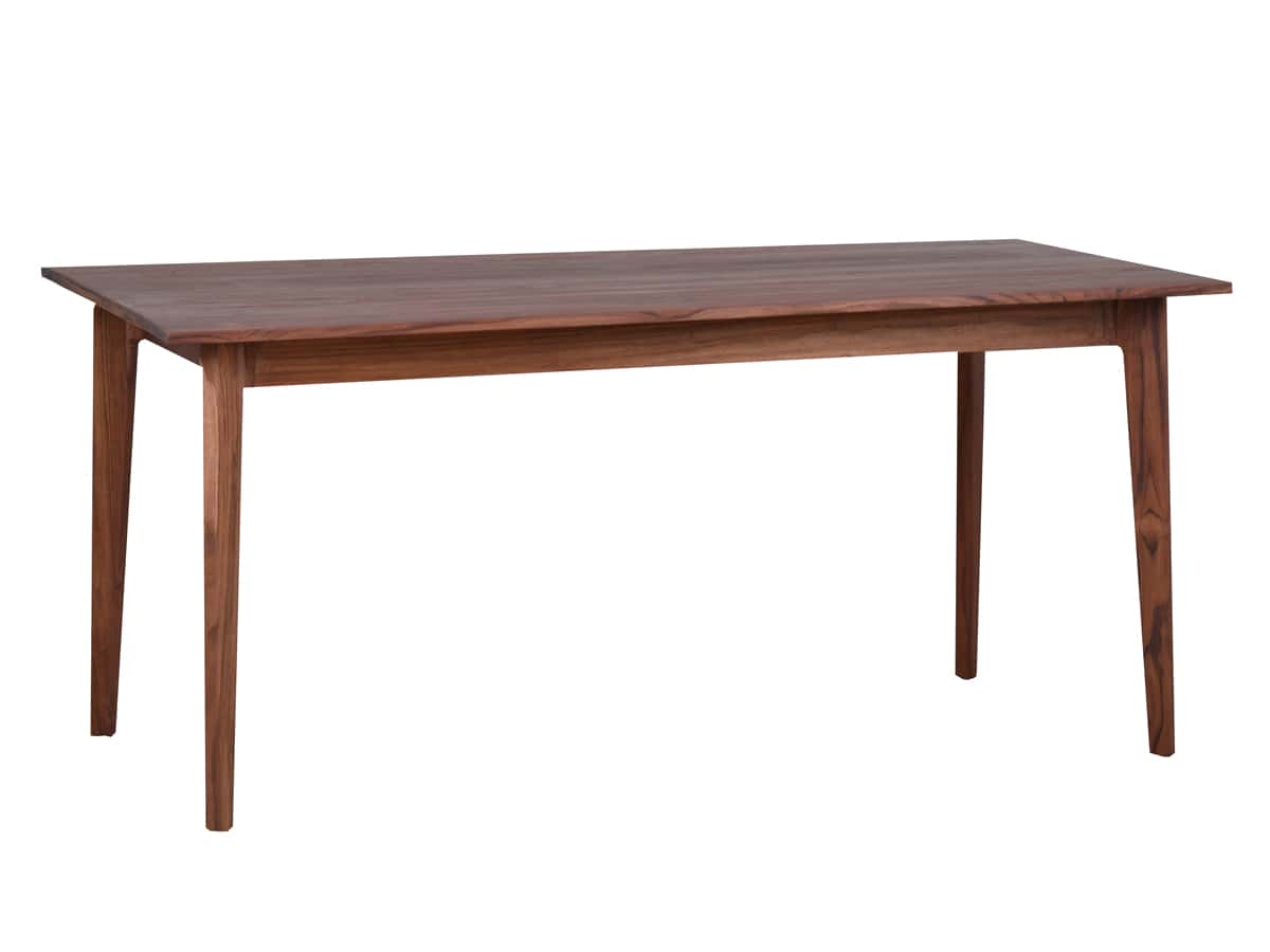 MiaMöbel Esstisch Tamesi 140x80 cm Massivholz Teak Modern