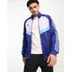 adidas Sportswear House Of Tiro panelled track jacket in navy and white