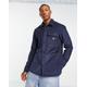 Dickies Higginson cord shirt in navy blue