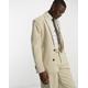 New Look relaxed fit suit jacket in oatmeal - suit 12-White