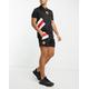 adidas Football Manchester United FC Icons shorts in black