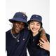 Dickies oak grove Unisex towelling bucket hat in navy resort pack exclusive to asos