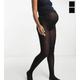 Mamalicious Maternity 2 pack 50 denier tights in black