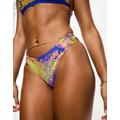 Speedo all over hipster brief in abstract print-Multi