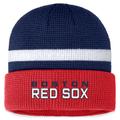 Men's Fanatics Branded Navy Boston Red Sox Waffle Cuffed Knit Hat