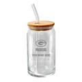 The Memory Company Green Bay Packers Etched 16oz. Personalized Glass Tumbler