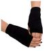 ASFGIMUJ Winter Gloves Women Girl Knitted Arm Fingerless Keep Warm Winter Gloves Soft Warm Mitten Football Gloves