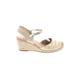 Anne Klein Wedges: Gold Shoes - Women's Size 6 1/2