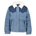 Levi's® Damen Daunenjacke LA WESTERN PUFF DANCE CLUB, blau, Gr. S