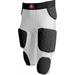 Cramer Hurricane 7 Pad Adult Integrated Football Girdle - Wrap Around Thigh Pads White