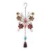 iOPQO Wind Chimes Room Hanging Decoration Metal -proof Painted Wind Chime Home Decor butterfly wind chime pendant Multicolor