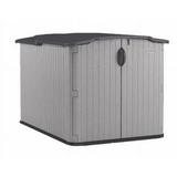 Suncast 4 ft. x 6 ft. Resin Horizontal Storage Shed with Floor Kit