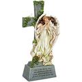 By Inc. Irish Memorial Angel Garden Collection Religious Statue Holy Family Memorial Angel Patron Saint Garden DÃ©cor (3X7x14)