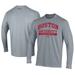 Men's Under Armour Gray Boston University Field Hockey Performance Long Sleeve T-Shirt