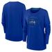 Women's Nike Royal Seattle Seahawks Rewind Playback Icon Performance Pullover Sweatshirt