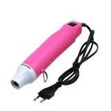 220V Epoxy Resin Tools Blower Heater Shrink Sheet Air Heat Soldering Wrap Power Tool Hair Dryer Hot Air Dryer PINK