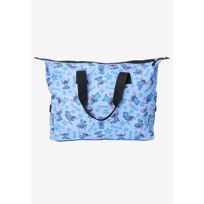 Women's Stitch Weekender Duffel Travel Bag Carry-On Disney by Disney in Blue