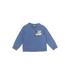 Disney for Uniqlo Sweatshirt: Blue Print Tops - Kids Girl's Size 3