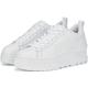 Sneaker PUMA "MAYZE WEDGE WNS" Gr. 41, weiß (puma white) Schuhe Sneaker mit trendiger Plateausohle