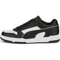 Sneaker PUMA "RBD GAME LOW" Gr. 41, schwarz-weiß (puma black, puma white, team gold) Schuhe Puma