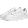 Sneaker PUMA "CARINA STREET" Gr. 37,5, weiß (puma white, puma gold) Schuhe Sneaker Bestseller