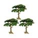 Frcolor Tree Model Cypress Landscape Mini Scenery Artificial Fake Miniature Trees Decoration Pine Garden Green Maple