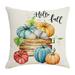 Feltree Pillows Case 1Pc Autumn Pumpkining Festival Pillowcase Family Decoration Cushion Cover Family Pillowcase