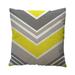 iOPQO Pillow Case Yellow Geometric Pattern Throw Pillow Case Cushion Cover Home Decor Cotton Linen Geometric Linen Pillowcase D D