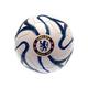 Chelsea F.C. Unisex Jugend Cosmos Fußball, weiß, 5