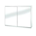 Croydex Simplicity Self-Assembly 2 Door Mirror Cabinet (FSC MDF), White