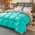 BOtizr Coverless Duvet Super King Size-Double Duvet Cover-100% Cotton Shell-Hotel Duck Down Quilt 200 * 230 Queen Duvet In Winter 220 * 240 Winter Quilt Warm