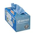 Arkwright Smart Rags in Box - Lint Free Cloths, Reusable Microfiber Rags for Cleaning, Dusting at Home, Office, Auto Shops, 12 x 12 in, (Pack of 50), Blue